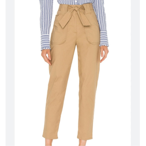 Veronica Beard Pants - Veronica Beard Mahary Pant in Khaki Size 2